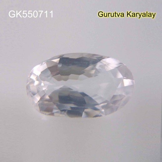 Ratti-4.60(4.19ct) Real White Zircon 